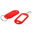 Key Ring Tags (50PCS red) E7M5