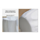 Romantic Bowknot White Satin Wedding Ceremony Party Flower Girl Basket B9G6