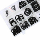 225 Rubber O Ring Washer Seals Assortment Black for Car 18 Sizes