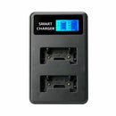 1X(For Li-40B En-El10 Li63 Np-80 K7006 Ds-6365 Usb Lcd Display Dual Port Ba