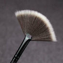 Professional Blending Highlighter Contour Face  Fan Brush Makeup Tools 3c