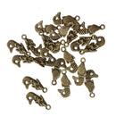 20pcs Bronze Tone Mermaid Charm Necklace Bracelet Pendant J2T5