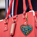5pcs DIY Full Special Shaped Love Heart Diamond Painting Keychain Pendant Gifts