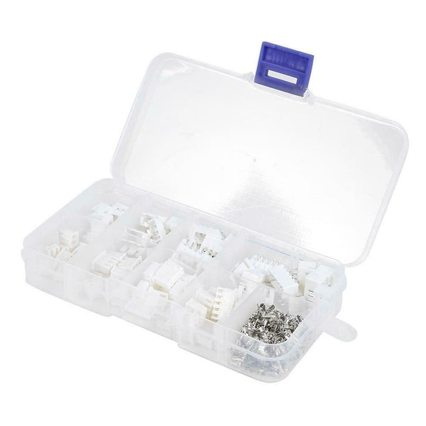 230pcs XH2.54 2p 3p 4p 5pin 2.54mm Pitch Terminal Kit Pin Header Connectors A#S