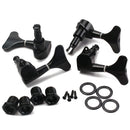 1 Set of 2R2L Alloy Closed Guitar Bass Tuner Machine Heads Tuning Pegs