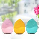 Pink Waterproof Electric Facial Cleansing Pore Face Wash Brush Vibration Bl