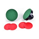 2X mini blue 96mm air hockey pusher table goalies mallet and 4pcs 64mm puckã€LJ