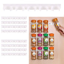 4 Sets Kitchen Clip Spice Gripper Jar Rack Storage Holder  Wall Cabinet Door  Z