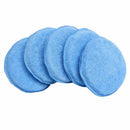 5Pcs/Set Microfibre Foam Sponge Polish Wax Applicator Pads Car Home Cleanin