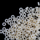 1000pcs Nylon Round Non-Threaded Column Standoff Support SpacerWasher M3x3mm MME
