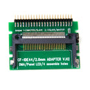 1x Flash CF Card to 2.5inch 44Pin IDE Hard Drive ATA Adapter Converter