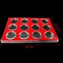 12 Zodiac Commemorative Coin Large Full Set of Positioning Box Coin Collect Y6R8