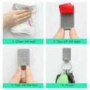20 PCS Adhesive Hooks, Heavy Duty Wall Hooks Stainless Steel Ultra Strong W