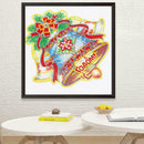 5D DIY Special Shaped Diamond Painting Christmas Bell Embroidery Kit Decor