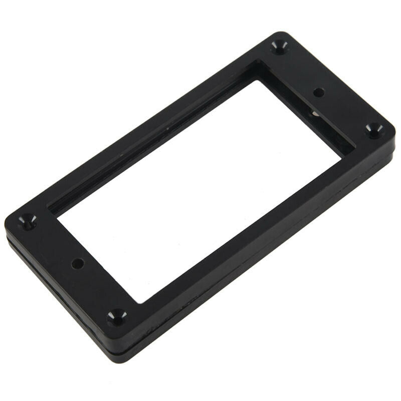 2Pcs Flat Humbucker Pickup Mounting Ring Frame ABS for Electric Guitar