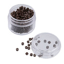 1000Pcs Silicone Lined Rings Micro Beads Link Hair Extensions Tools New