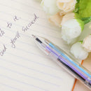 Novelty Multifunction 6 in 1 Colorful Ballpoint Pen Multicolor Stationery