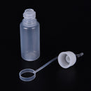 2x 10ml Plastic Clear Small Convenient Liquid Bottle Dropper Needle Bottle MO