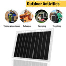 5V 10W Portable Ultra Thin Monocrystalline Silicon USB Solar Panel Charger  X9A3