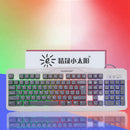 1X(Sunrose Colorful Led Computer Backlight Usb 104 Keys Keyboard English Ga