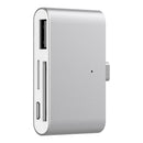 Type C USB Hub USB-C OTG Adapter 5in1 TF SD Card Reader for Smartphone Tablet  Z