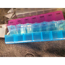 7 Days Weekly Pill Box Holder Medicine Storage Organizer Tablet Container   OZ