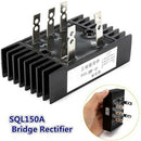 1PC 3 Phase Diode Bridge Rectifier 150A 1200V SQL150A 200 Degree Aluminum M