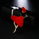 Women Ladies Brooches Pins Enamel Pins For Women Scarf Buckle Clips Girls L M4F3
