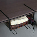 Multifunctional Iron Over Door Storage Rack Practical Kitchen Cabinet Drawe E9I9