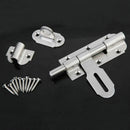 Garden Door Latch Door Shed Door Buckle Tower Bolt Lock Stainless Steel P FKK