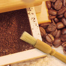 2 Pcs Coffee Grinder Cleaning Brush Wood Dusting Brush for Espresso StationsA9K6