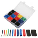 750pcs Polyolefin Assorted Heat Shrink Tube Wire Cable Insulated Tubing Set