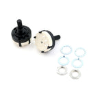 2pcs RS26 1 Pole Position 12 Selectable Band Rotary Channel Selector Switch JR