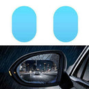 2X Car Rearview Mirror Glass Film Waterproof Anti-Fog Window Membrane P9Z1