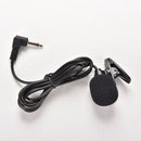 3.5mm Mini Studio Speech Microphone Mic Clip On Lapel for PC Desktop Notebook JR