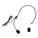 Mini Portable Lightweight Headset 3.5mm Thread Jack Condenser Microphone