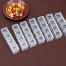 28 Grids Pills Storage Box Tablet Case Stationery Holder Organizer(Clear)