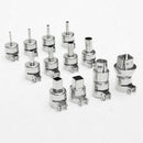 New 12pcs/set Heat Gun Rework Nozzle For 850 Hot Air Soldering Station Weld
