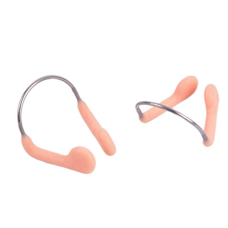 1PC New Soft Silicone Steel Wire Nose Clips For Summer Swimming Diving EquiS Gn