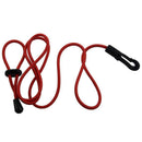 Kayak Boat Canoe Paddle Leash Fishing Rod Coil / Tether / Bungee Cord, Red