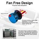 2Pcs H1 CAR LED Headlight Kit 120W 26000LM Light Bulb Xenon 6000K Black MEM