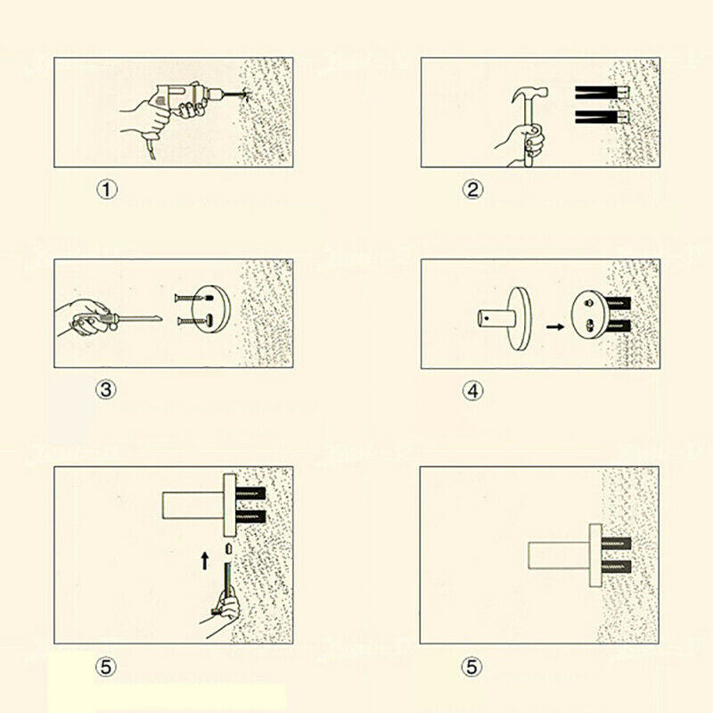Wall Mounted Hair Dryer Straightener Holder Rack Stand Storage Holder Ba IJL