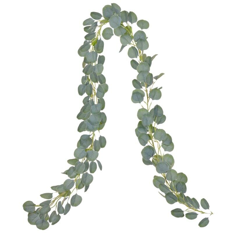 2M Artificial Eucalyptus Garland Hanging Rattan Wedding Greenery Party Back