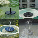 Solar Water Pump Fountain Outdoor Fountain for Garden Decoration G9B4