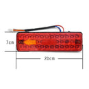 12V DC LED Rear Tail Light Brake Turn Signal Reverse Lamp For Electric-Tricycl3C