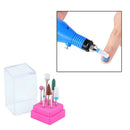 7pcs Manicure Ceramic Alloy Grinding Head Set for Nail Art Polish Pedicur OUK