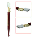 New Portable Diamond tipped Glass Cutter Cutting Art Tool Brass Snapper 2-25mm