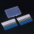 40pcs Soft Silicone Interdental Floss Brushes Tooth Cleaner Oral Care Tool A