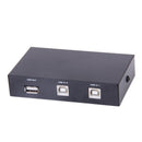 Printer Scanner Sharing Switch HUB 2 PC To 1 USB Device For Camera Keyboard New