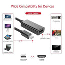 1080P Mini Display Port to HDMI Adapter Cable Connector for MacBook A